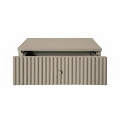 Nachtkastjes< Zwevend Nachtkastje Sem Taupe - 45x18x35 cm