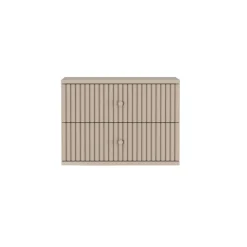 Nachtkastjes< Zwevend Nachtkastje Sem Taupe - 45x31x35 cm