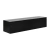 Tv-Meubels< Zwevend TV-meubel Chester Zwart - 150x35x40 cm